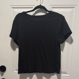 Old Navy Snug Fit Black short sleeve top